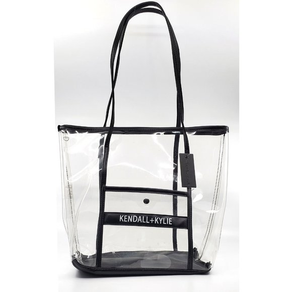 Kendall + Kylie Handbags - NWD Kendall + Kylie Black Logo Tote $120.00